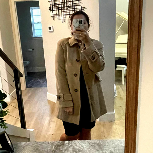LONDON FOG Women's WOOL Coat Size M - Picture 1 of 9